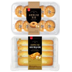 삼립 버터 휘낭시에 360g(8개입) + 오븐에구운 도넛 400g(10개입), 1개