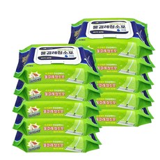 베이킹소다 구연산 모두의 물걸레청소포 표준형 30매, 10개