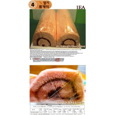 빵사랑/딸기롤케이크, 1개, 300g