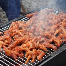 바르밀 석쇠에 구운 직화 무뼈 불닭발, 250g, 1개