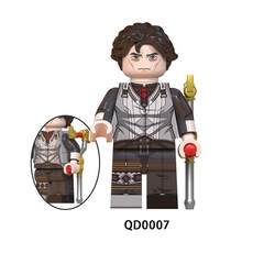 징크스 블록 조립 피규어 장난감, QD0007 - 빅터