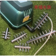 【幸福水族】群璉 大型打氣機專用 19MM轉4MM 不鏽鋼分氣閥 分流閥 1分10, 1個