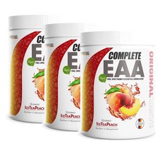 프로퓨엘 컴플리트 9종 에센셜 아미노산 파우더 복숭아맛 Profuel EAA, 3개, 500g