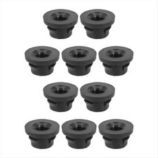 10pcs 자동차 에어 필터 고무 삽입 1.6 HDI Diese 1422A3 1422.A3 후드 고무 개스킷 자동차 액세서리, 검은색, 1개