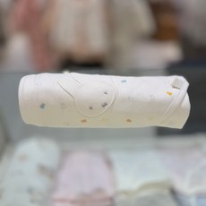 [압소바] 봄 60% /신생아들에게 꼭 필요한 속싸개 /봄 가을 겨울 기본으로 쓰기 좋은 두께감 /고깔이 있어 외출시에 좋아요*미피속싸보*