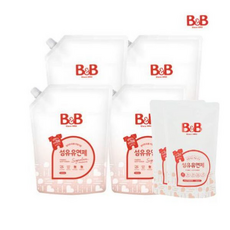 증정 유아 섬유유연제 자스민 리필, 4개입, 1.5L, 1개