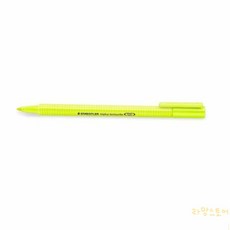 대목 형광펜 노랑362-1 삼각형