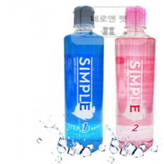 KJF 심플 워터 컨디셔너 스텝1 500ml + 생 박테리아 스텝2 500ml, 1세트, 1L