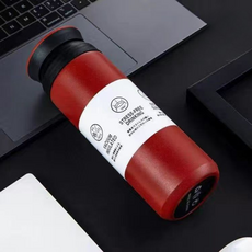 Ait 휴대용 스테인리스 포털 텀블러, 2개, 500ml, 레드