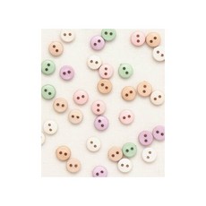 패션스타트 드레스잇업 단추 타이니 빅토리안 44개입 멀티, 44개