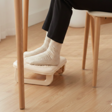 픽클리 발받침대 사무실 책상 학생 지압 마사지, 핑크