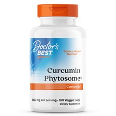 Doctor's BEST 薑黃素磷脂複合物素食膠囊 500mg, 180顆, 1罐