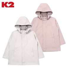 [매장발송] K2 여성 세미 오버핏 바람막이 방수 후드 간절기 자켓 등산 운동 런닝 트레킹 여행 낚시 봄 가을 이월상품