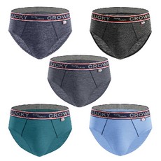 LUCKY CROWN 男童三角內褲 5入