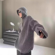 洁白 男裝冬季連帽毛衣