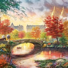 1000피스 PL1357 뉴욕의 조각퍼즐 가을 환절기 직소 53404ea 1(EA), 1개