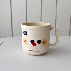 可愛漱口杯高顏值兒童家用刷牙杯洗漱杯學生加厚便攜情侶牙刷杯子, 1個, 201-300ml:奶油咖