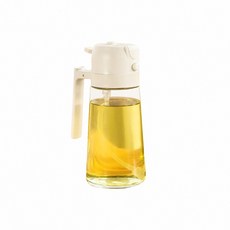 噴油倒油兩用油壺 玻璃油壺 料理油瓶, 1個, 470ml