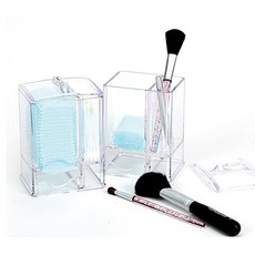 화장솜 펜슬 정리함 ST-822 화장소품 정리함 정리대 인테리어소품 미용용품, 1, 1