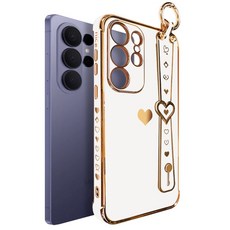 더조은셀러 챠밍 하트 핸드 그립 스트랩 케이스