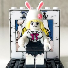 핸드브릭 팩토리 커스텀 미니브릭 피규어 원피스 해적 호환 블록호환, 037. 울보 캐럿, 1개