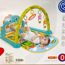 《翔翼玩具》多功能嬰兒腳踏鈴 嬰兒腳踏音樂鈴 健身腳踏 腳踏音樂鈴 旋轉音樂鈴 腳踏 健身, 1個, 多功能 嬰兒腳踏鈴 2839323