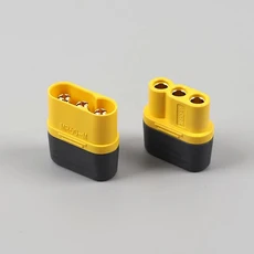 1/2/5/10 쌍 MR60 남성 여성 플러그 보호 커버 포함 3.5mm 3코어 커넥터 T형, [03] Male and  Female, [02] 5 pair, 1개