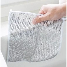 런스트림 양면 스텐 은사 수세미 20CM, 1세트, 10개