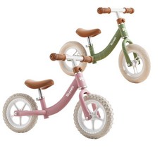 아동용 밸런스 바이크 자전거 발란스 12인치 14인치, 1개, 80cm, 핑크(발포휠)