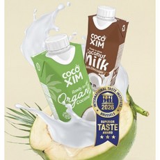 [국제 미식 품평회 3스타 수상] 코코씸 코코넛밀크 다크초콜렛맛, 1개, 330ml