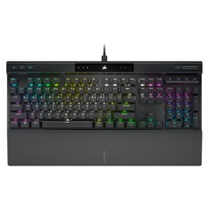 커세어 K70 RGB PRO 게이밍 기계식 유선 일반형 키보드, 블랙, 청축