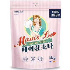 맘스럽 베이킹소다 파우치 프렌치 프리미엄, 5kg, 1개