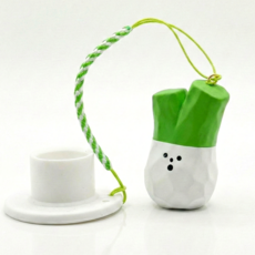 젤리라인 파크골프 나이스파 티걸이, 1개, 그린,화이트