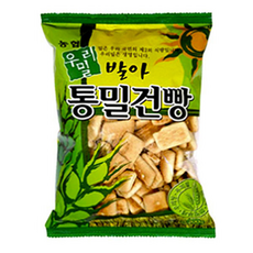 발아통밀건빵 (200gx10개) 건빵/뻥튀기/국민간식 우리밀, 10개, 200g