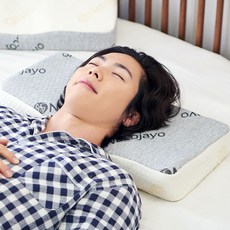 나코자요 메모리폼 경추베개, 햄튼 그레이, 1개
