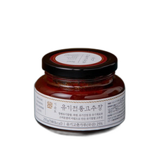 (발효:곳간)(대전신세계)기순도 유기 전통 고추장, 1개, 250g