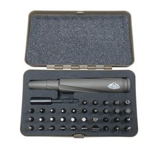 SAMOON沙漠龍 GUN POWER TOOL 37件組 .50口徑子彈風格 標準螺絲起子組, 沙色, 1套