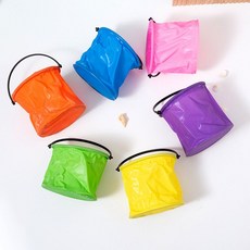 그림물통 미술 접이식 물통 핑크, 본상품