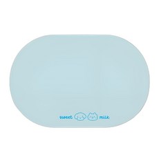 드루피 반려동물 규조토 식기 매트 패드 40x30, 1개, 스카이