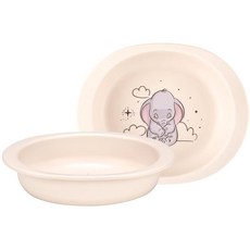 Skater 스케이터 디즈니 덤보 유아용 소접시 290ml 5개월부터, 5개, ダンボ