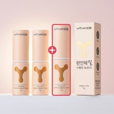 편안해질 뿌리는 유산균 특허 여성청결제, 5g, 3개