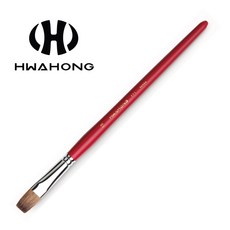 화홍 771 평붓 둥근붓 수채화붓, 1개, 평붓 10호