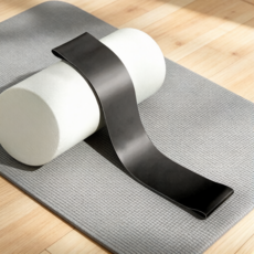 彈力帶 阻力帶 開肩拉背 翹臀, 黑色【彈力翹臀圈】40磅, 1個