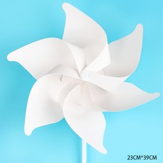 키득키득 민무늬 종이바람개비 꽃잎, 단일, 20개