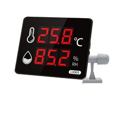 디지털 사우나온도계 대형 실내 온천 온도계 방수 전자 프로브 목욕탕 목욕탕온도계 센서, 3. Lx915D형+내열금속센서(3m)