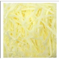 100G 拉菲草紙絲 細厚紙絲 褶皺紙絲 包裝用品 緩衝用品 裝飾紙絲 包裝紙絲 好好逛文具小舖 Pomei, 6-02811 拉菲草紙絲/檸檬黃/小包, 1個