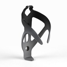 臺灣-出貨【新款】山地車自行車水壺架漸變柔感一體成型公路車裝水杯架騎行單車裝備, 漸變柔感-黑灰色新款, 1個