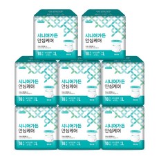 시니어가든 남녀공용 성인용 요실금 팬티형 기저귀, 대형, 8개, 10개입