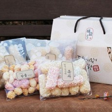 명절 꽃담세트 세트 궁중한과 답례품 설날 선물 명절 설 선물세트 설선물 세트선물 단체 유과 한과