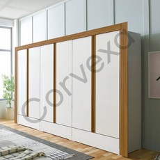 베요라 수납 옷장 세트 2600 2색 안방가구 신혼장롱 장롱세트 이불옷장, 아카시아